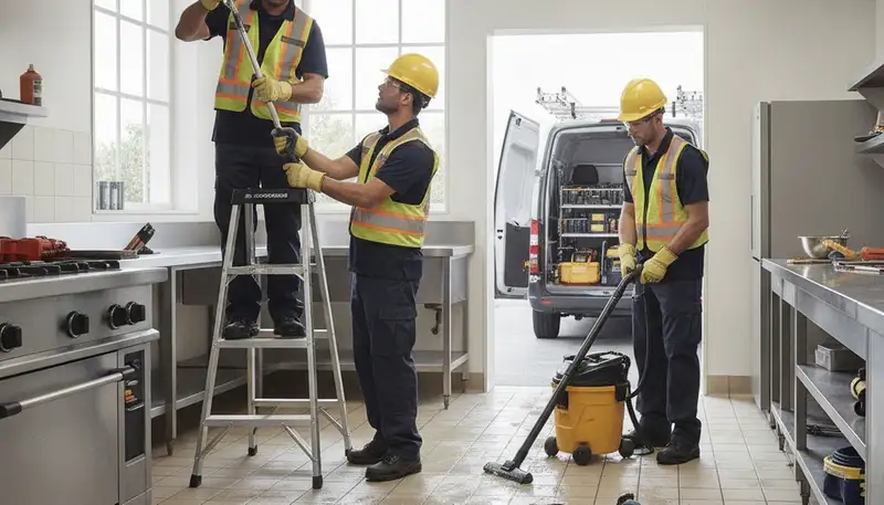 Emergency plumber in Olathe, KS responding to a burst pipe repair call
