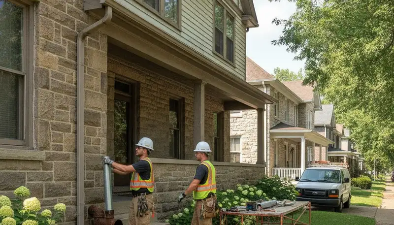 Plumbing repair service in Olathe, KS for residential and commercial plumbing issues