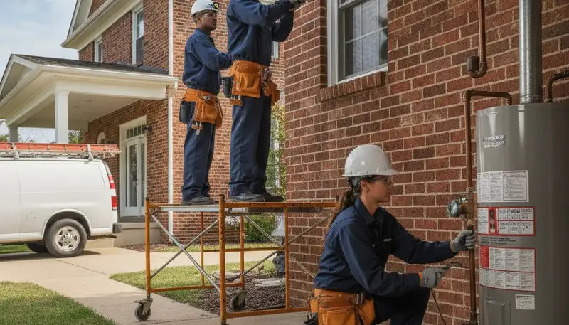 Plumbing repair service in Olathe, KS for residential and commercial plumbing issues