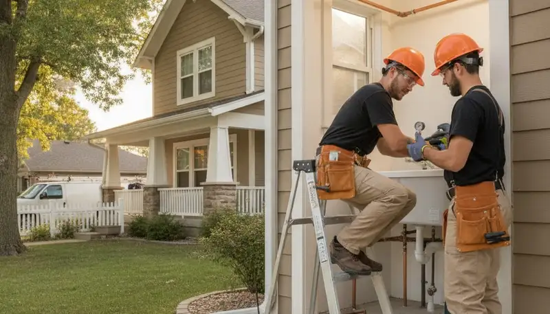 Plumber repair service in Olathe, KS for residential plumbing issues