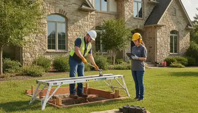 Plumber repairing a pipe in Olathe, KS for reliable plumbing service
