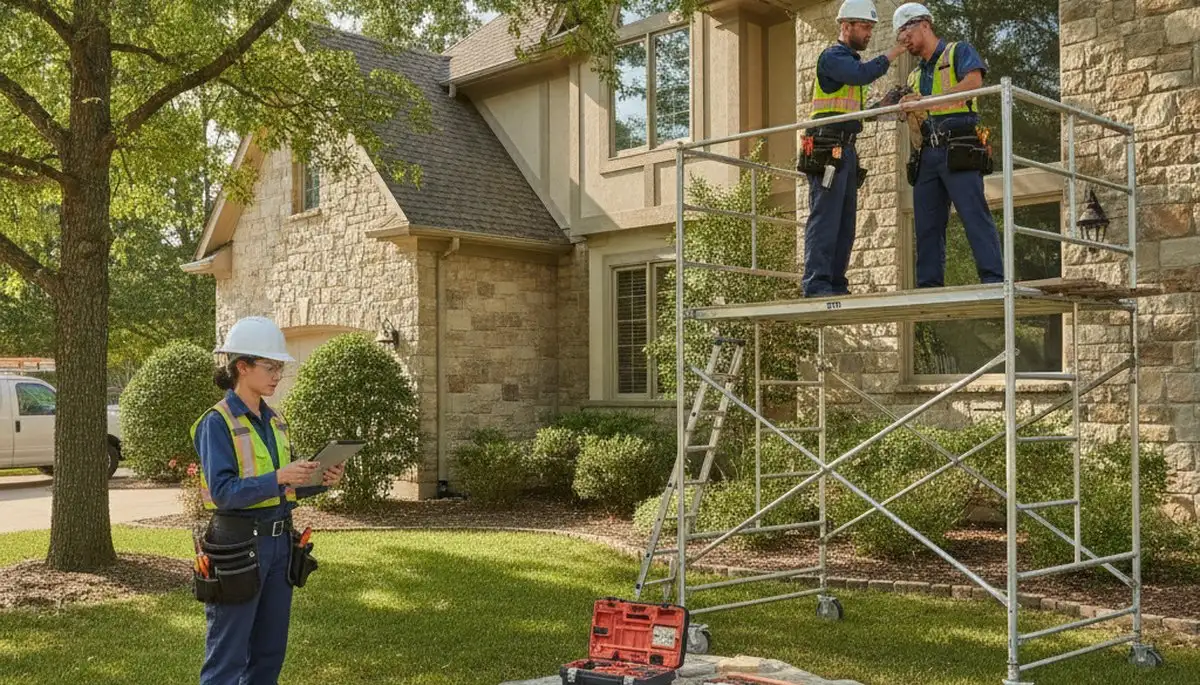 Plumber repairing a sink in Olathe, KS for residential plumbing service
