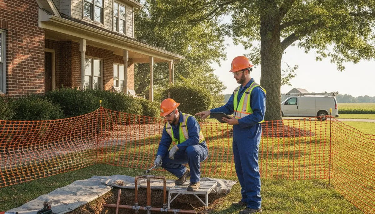 Plumber providing repair service in Olathe, KS for local plumbing issues