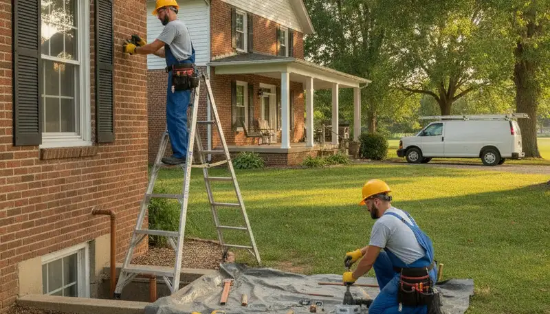 Plumbing repair service in Olathe, KS for residential and commercial plumbing issues