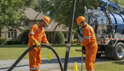 Septic pumping service in Olathe, KS for residential plumbing maintenance