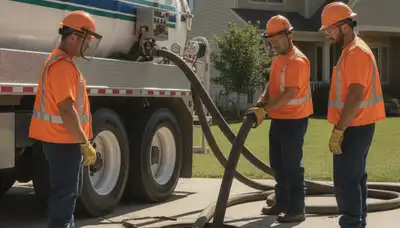 Septic pumping service for Olathe, KS homes by On Call Plumbers
