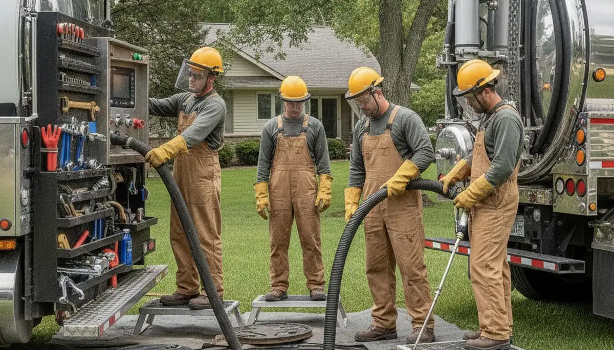 Septic pumping service for Olathe, KS homes by On Call Plumbers